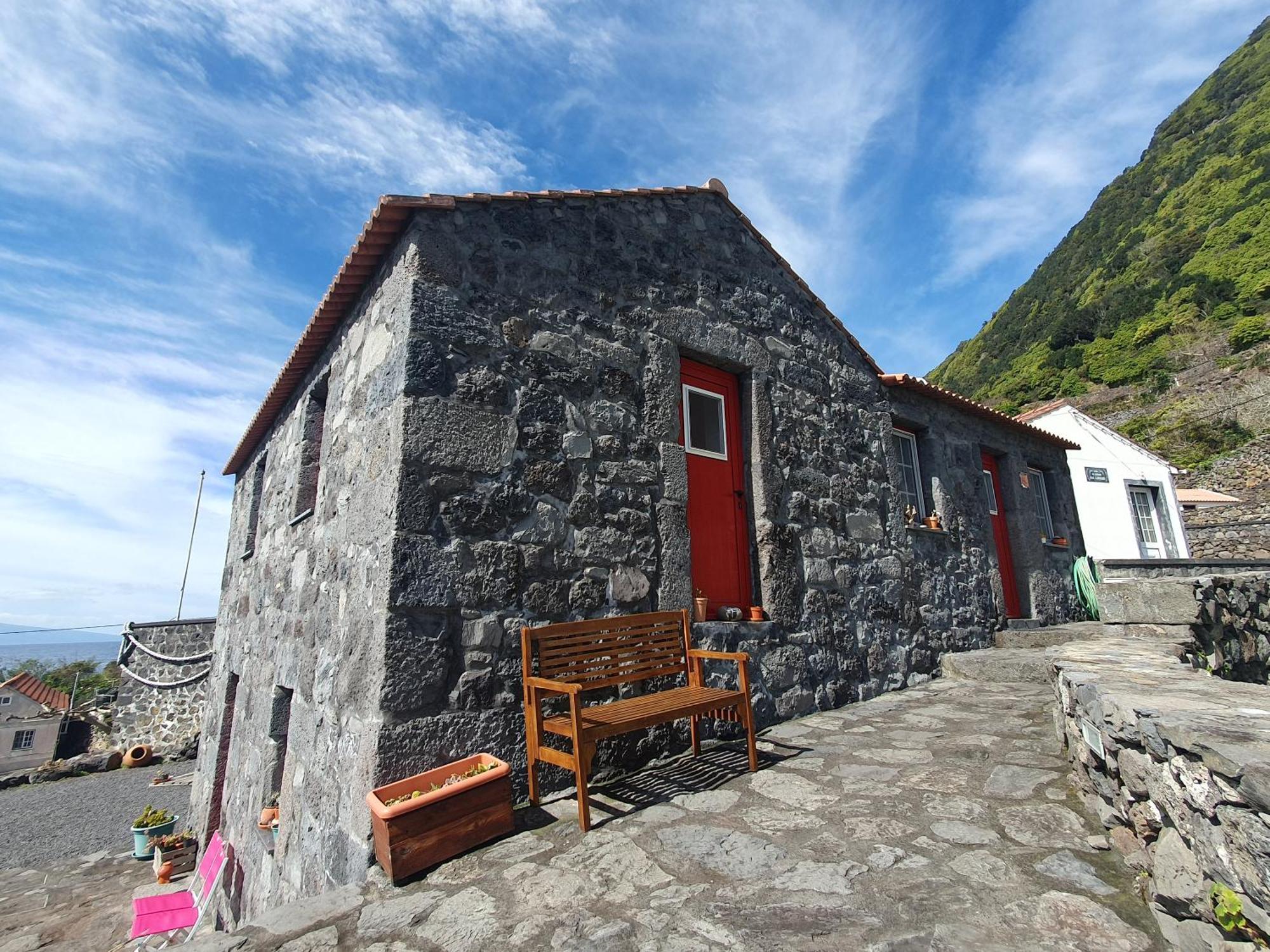 Villa Casa Grao De Cafe Al Faja dos Vimes Exterior foto